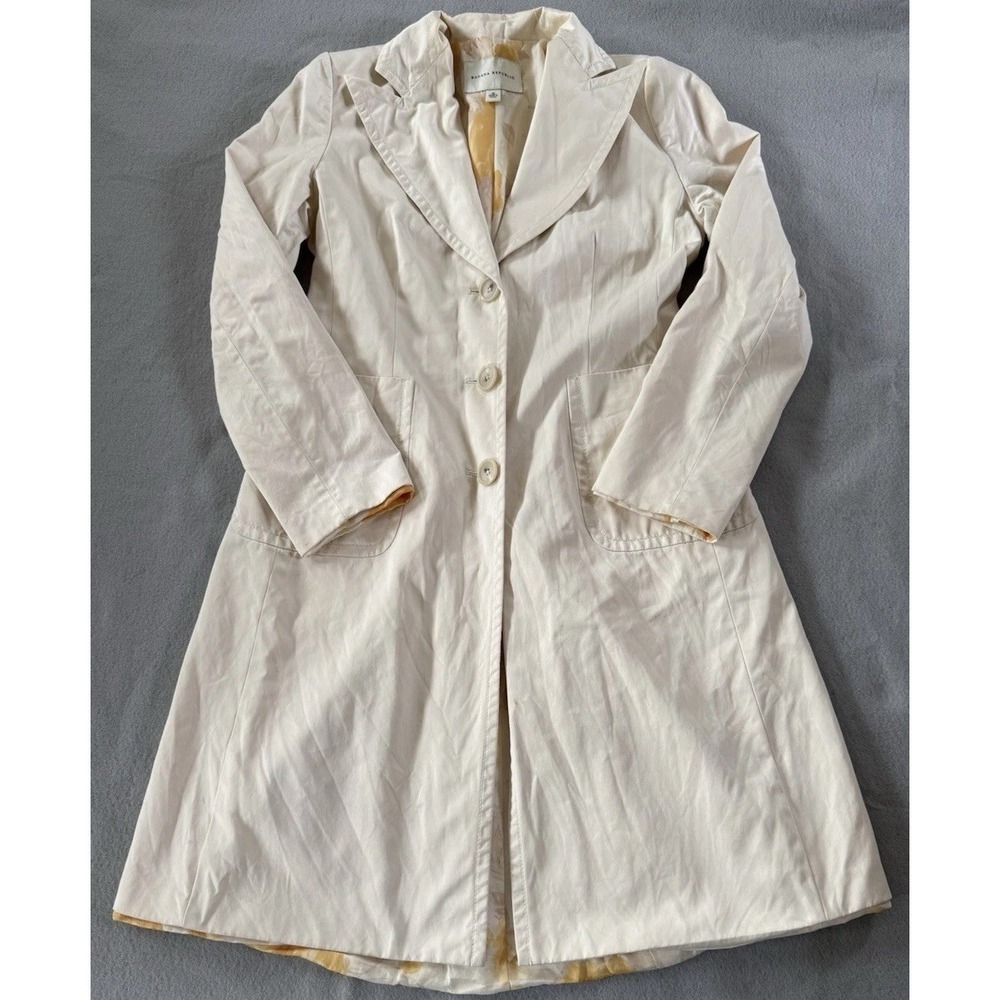 Banana Republic Cream Trench Coat